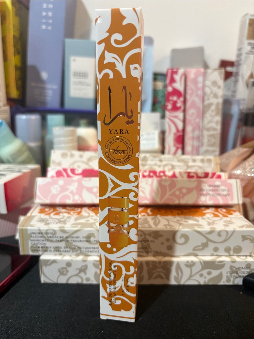 Yara Perfume 35ml - Orange & White Packaging